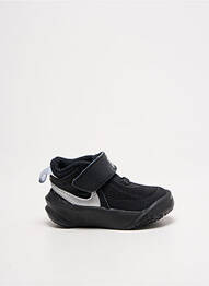 Baskets bout rond bout rond noir NIKE enfant