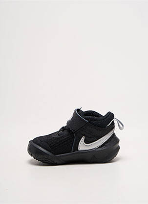 Baskets bout rond bout rond noir NIKE enfant
