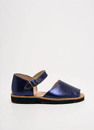 Sandales/nu pieds fermeture boucle(s) bout ouvert argent MINORQUINES fille