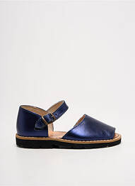 Sandales/nu pieds fermeture boucle(s) bout ouvert argent MINORQUINES fille