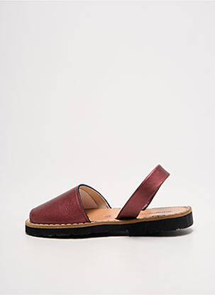 Sandales/nu pieds fermeture boucle(s) bout ouvert violet MINORQUINES fille