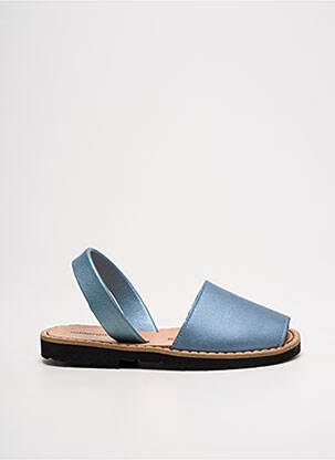 Sandales/nu pieds fermeture boucle(s) bout ouvert argent MINORQUINES fille