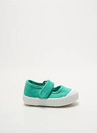 Baskets fermeture lacets bout rond bleu VICTORIA fille