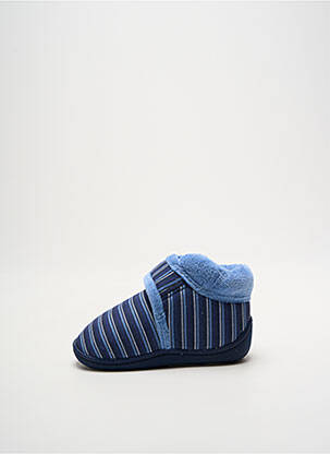 Chaussons/pantoufles bout rond bout rond bleu ISOTONER garçon