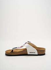 Tongs blanc BIRKENSTOCK pour fille seconde vue