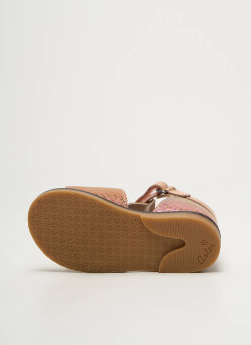 Sandales/Nu pieds rose ASTER pour fille