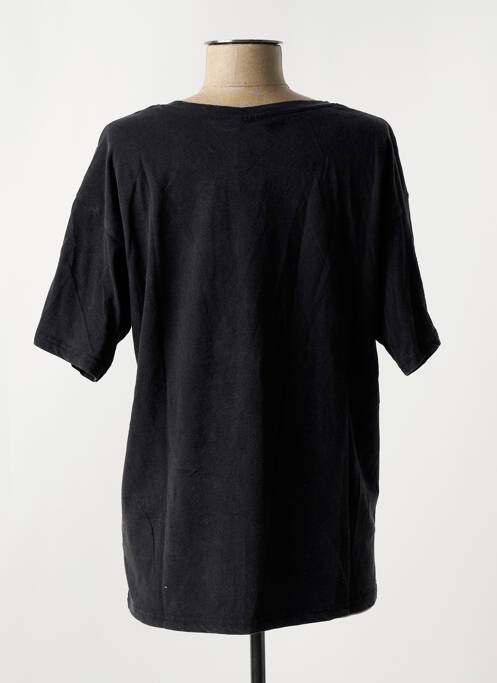 T-shirt noir ICHI pour femme