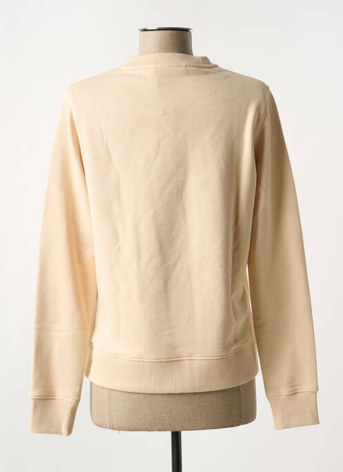 Sweat-shirt beige CALVIN KLEIN pour femme