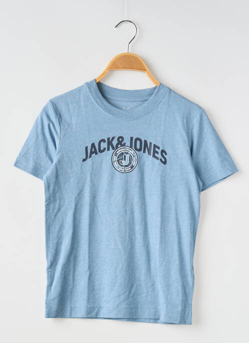 T-shirt bleu JACK & JONES pour garçon