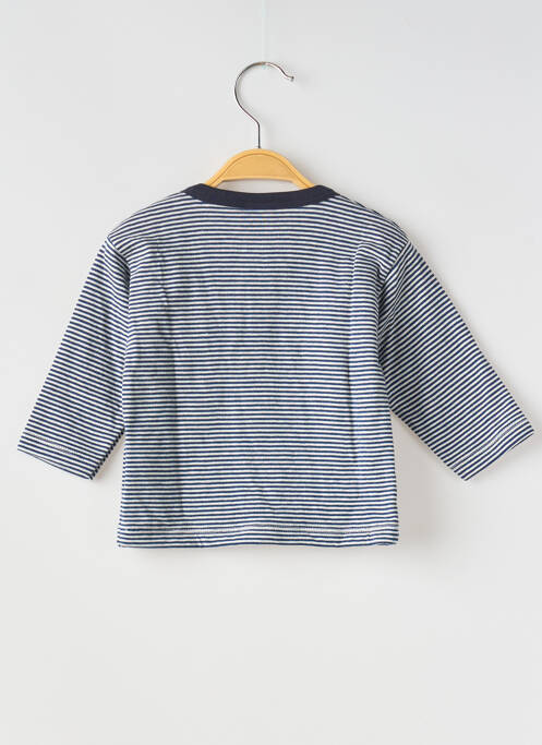 T-shirt bleu PETIT BATEAU pour garçon