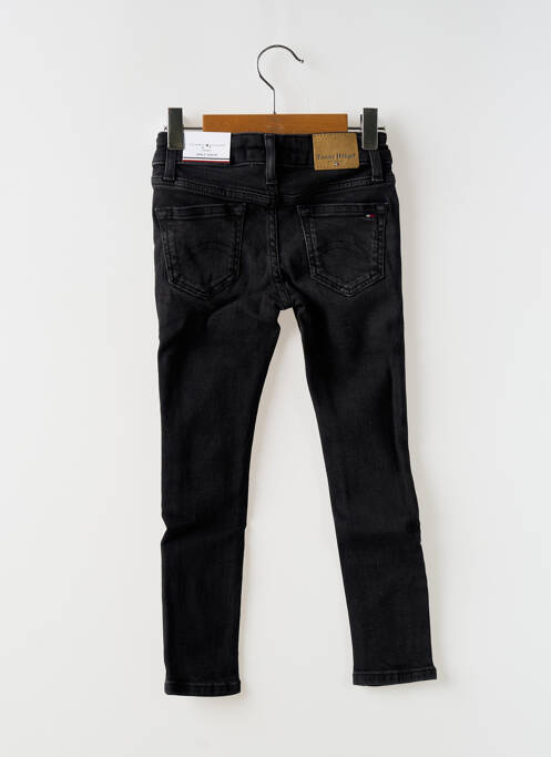 Jeans coupe slim noir TOMMY HILFIGER pour fille