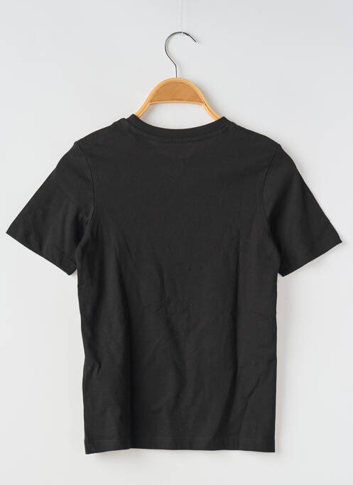 T-shirt noir JACK & JONES pour garçon