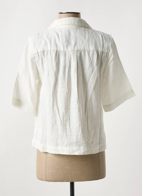 Chemisier blanc PIECES femme