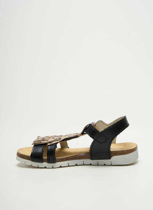 Sandales/Nu pieds noir BOPY pour fille