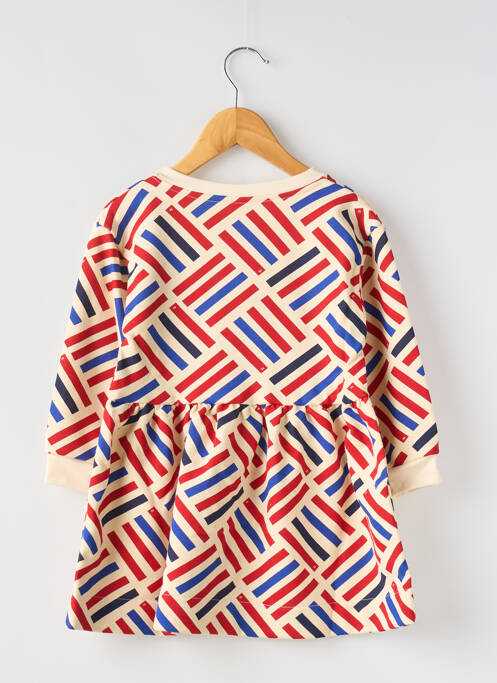 Robe mi-longue blanc PETIT BATEAU pour fille