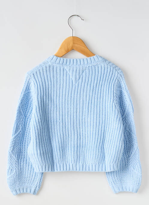 Gilet manches longues bleu TOMMY HILFIGER pour fille