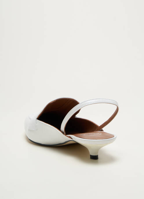 Mocassins blanc SARENZA pour femme