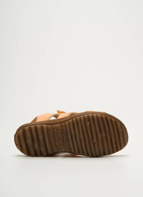 Sandales/Nu pieds orange NATURINO pour enfant