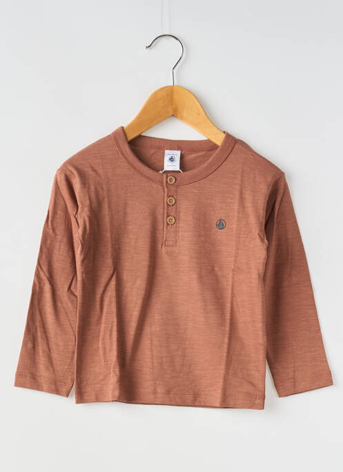 T-shirt marron PETIT BATEAU pour enfant