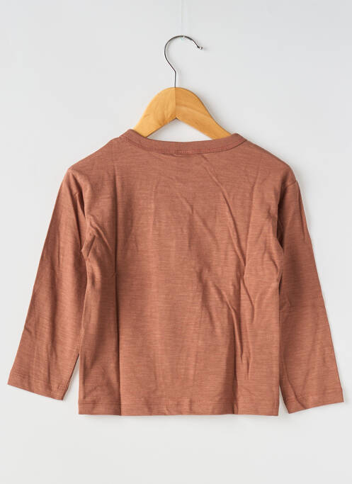 T-shirt marron PETIT BATEAU pour enfant