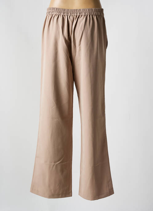Pantalon large beige PIECES pour femme