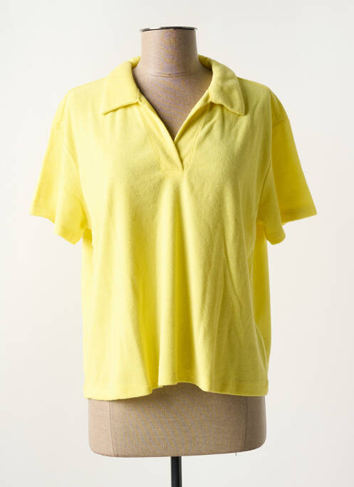 Polo jaune VILA femme