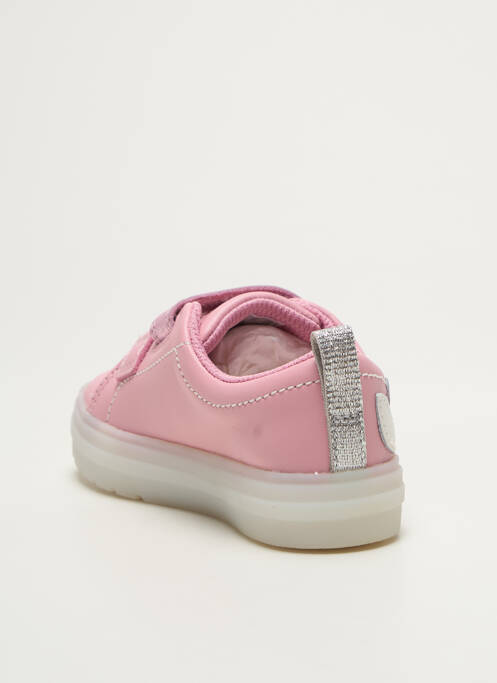 Baskets rose CLARKS pour fille