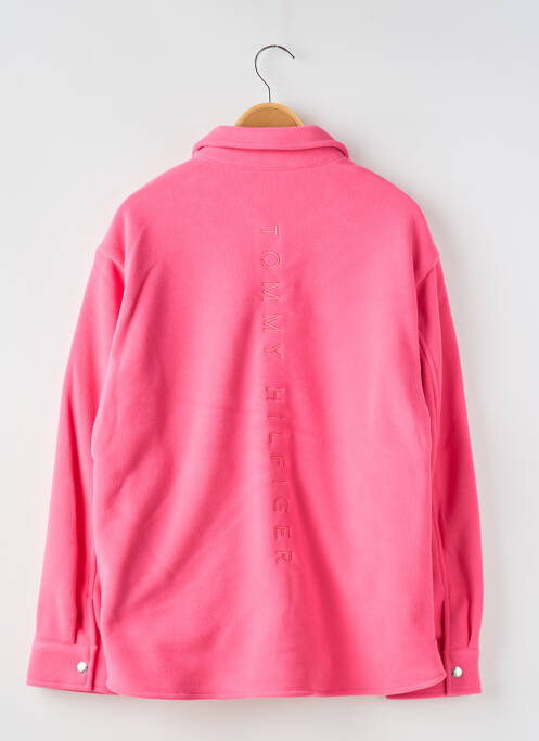 Polaire rose TOMMY HILFIGER pour fille