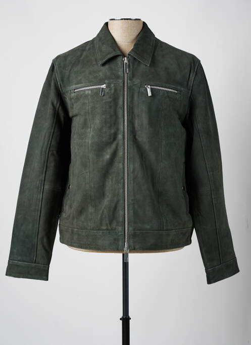 Veste casual vert SELECTED pour homme