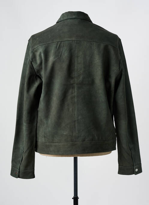 Veste casual vert SELECTED pour homme