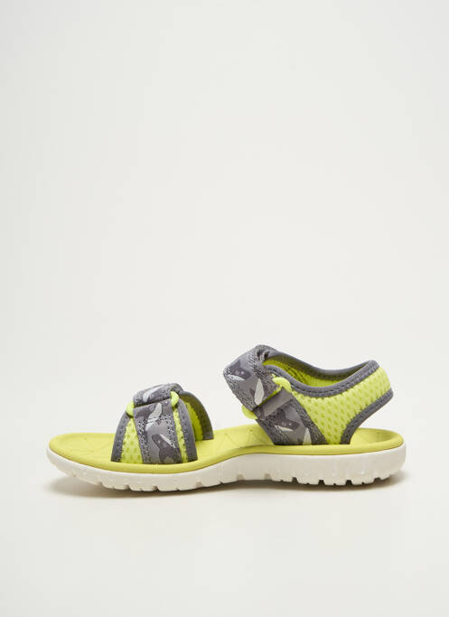 Sandales/Nu pieds jaune CLARKS pour enfant
