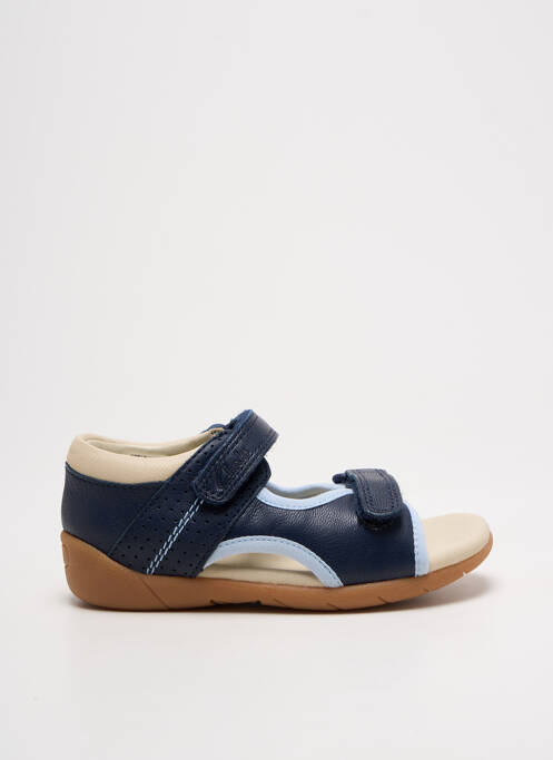 Sandales/Nu pieds bleu CLARKS pour garçon