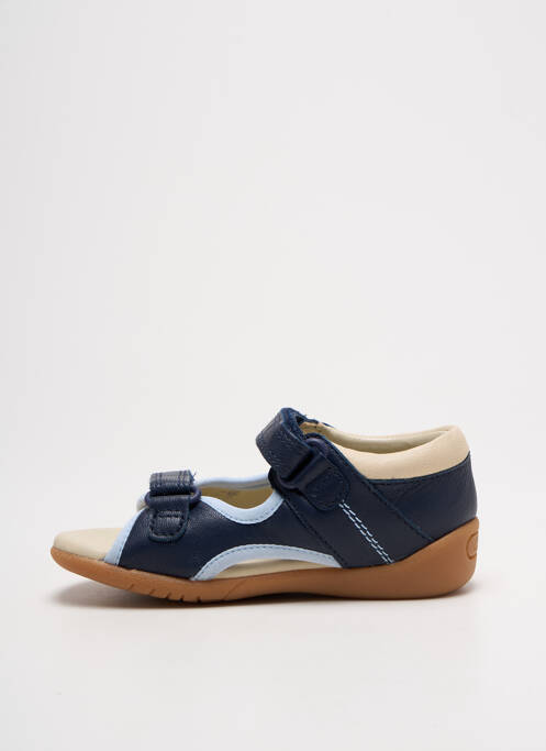 Sandales/Nu pieds bleu CLARKS pour garçon