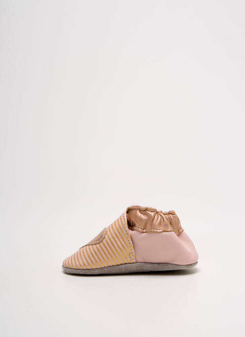 Chaussons/Pantoufles rose ROBEEZ pour fille