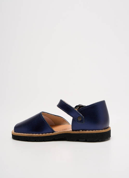 Sandales/Nu pieds argent MINORQUINES fille