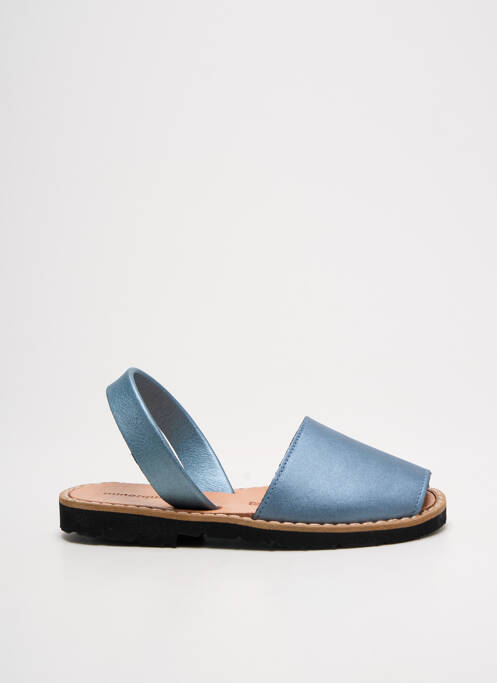 Sandales/Nu pieds argent MINORQUINES pour fille