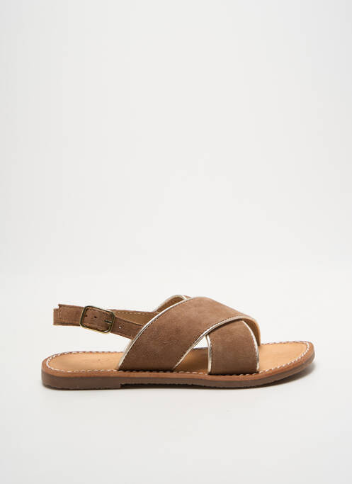 Sandales/Nu pieds marron L'ATELIER TROPÉZIEN pour fille
