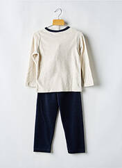 Pyjama bleu PETIT BATEAU pour garçon seconde vue