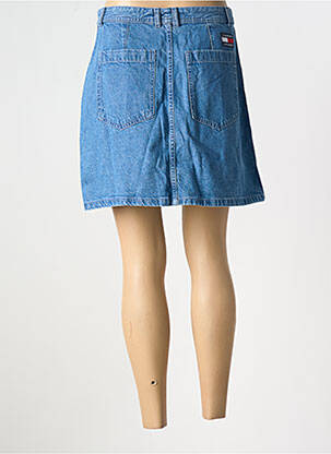 Mini-jupe bleu TOMMY HILFIGER femme