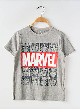 T-shirt col rond gris NAME IT garçon