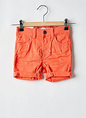 Short orange NAME IT pour garçon