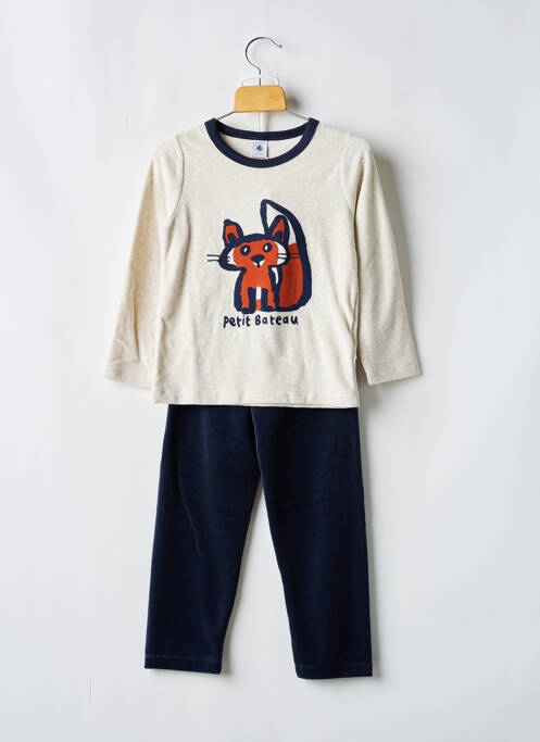 Pyjama bleu PETIT BATEAU pour garçon