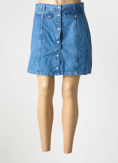 Mini-jupe bleu TOMMY HILFIGER pour femme