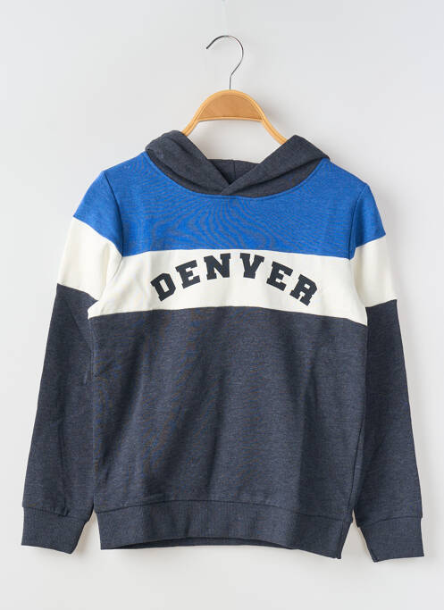 Sweat-shirt à capuche bleu NAME IT pour garçon