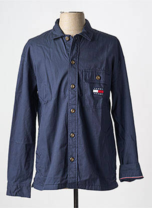 Chemise manches longues bleu TOMMY HILFIGER homme