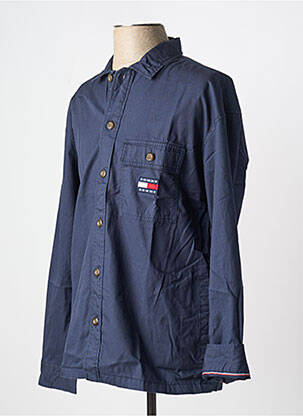 Chemise manches longues bleu TOMMY HILFIGER homme