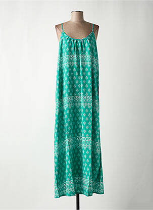 Robe longue vert VILA femme