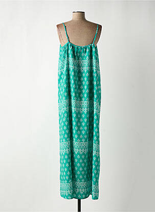 Robe longue vert VILA femme