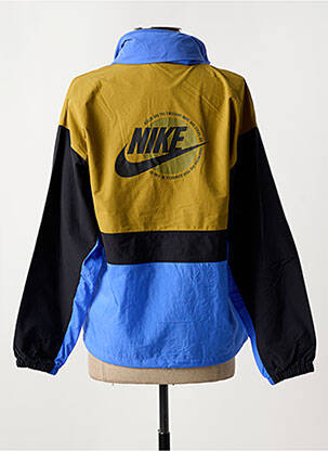 Coupe-vent col col montant bleu NIKE femme