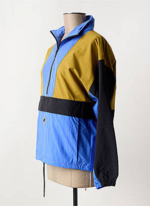 Coupe-vent col col montant bleu NIKE femme